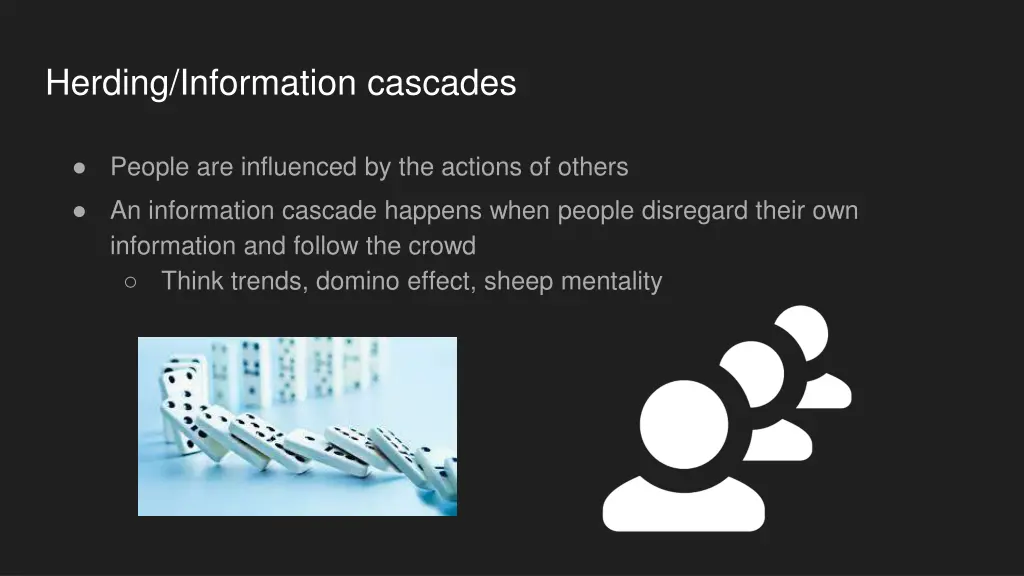 herding information cascades