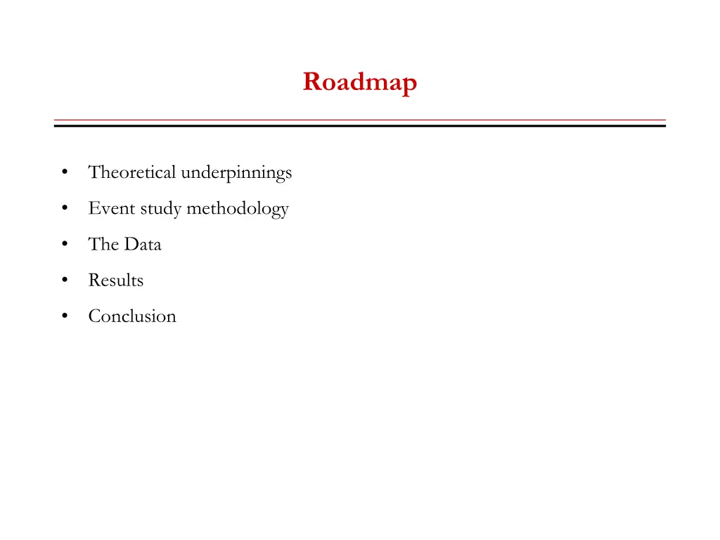 roadmap
