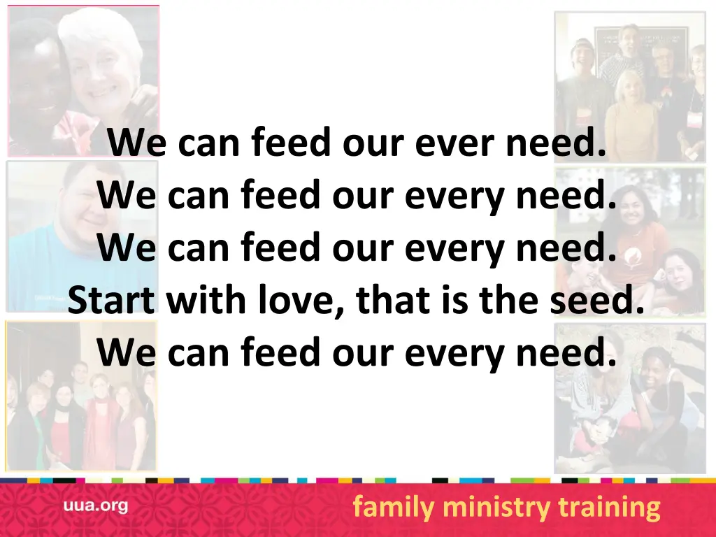 we can feed our ever need we can feed our every