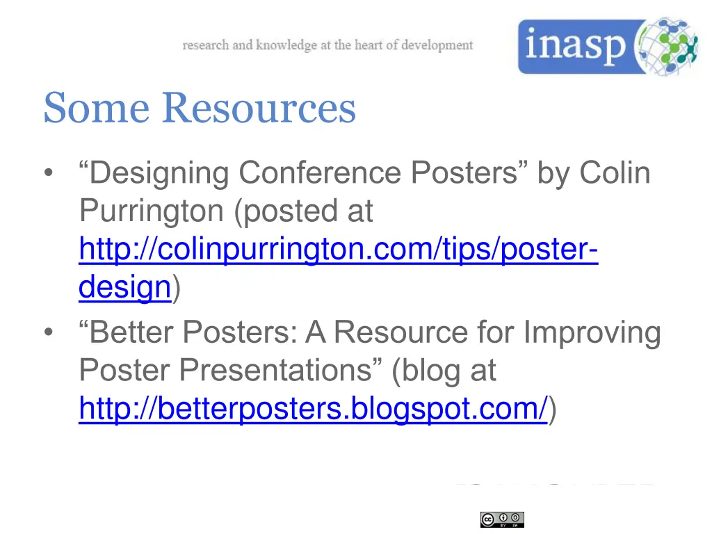 some resources