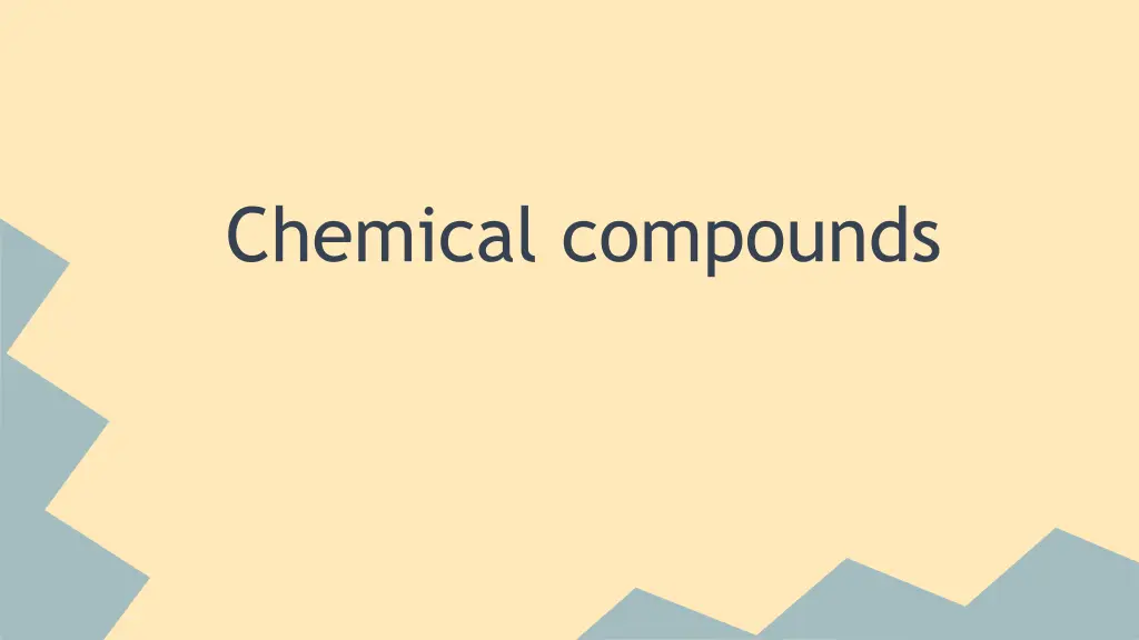 chemical compounds