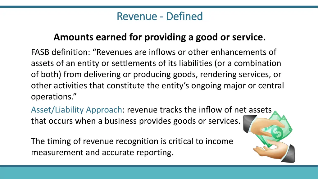 revenue revenue defined