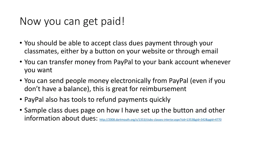 now you can get paid
