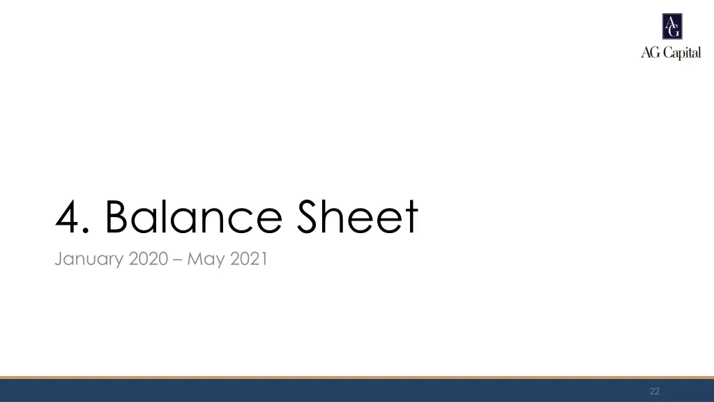 4 balance sheet january 2020 may 2021