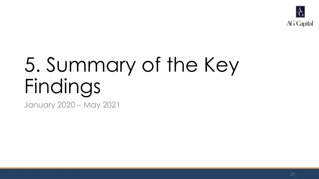 5 summary of the key findings january 2020