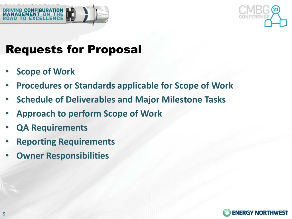 requests for proposal