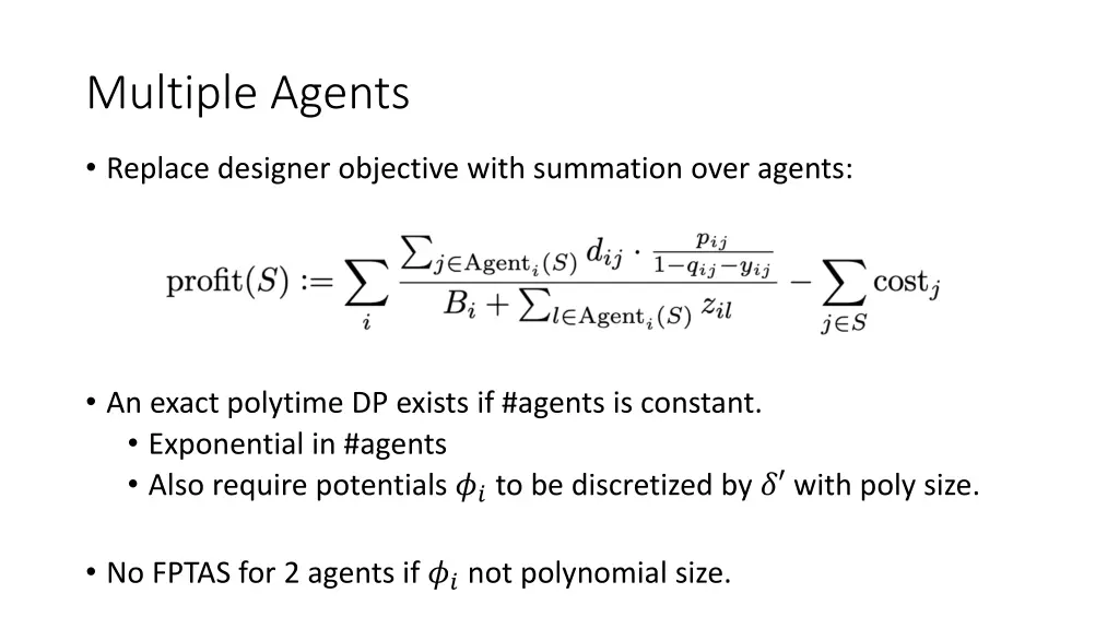 multiple agents