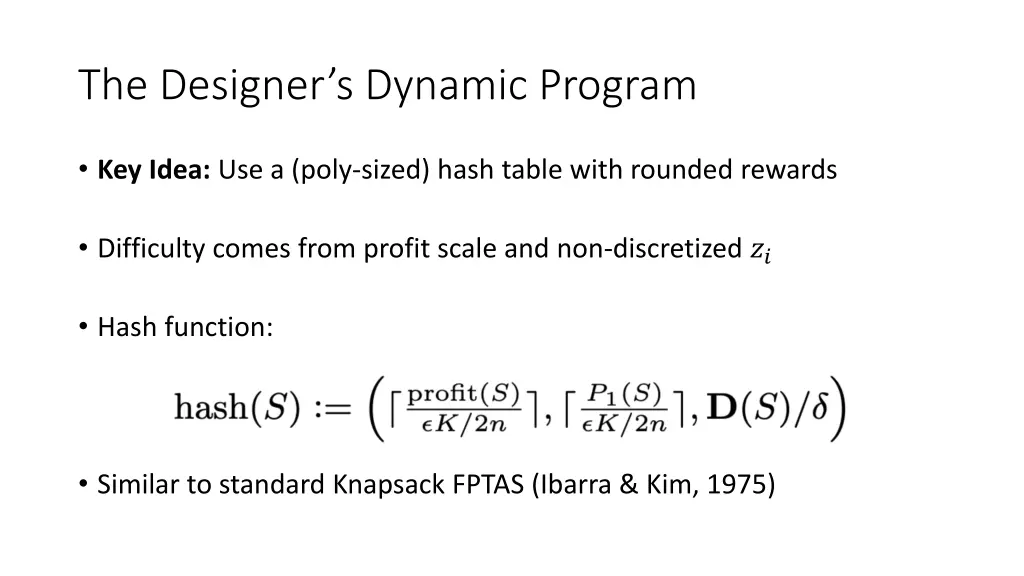 the designer s dynamic program 1
