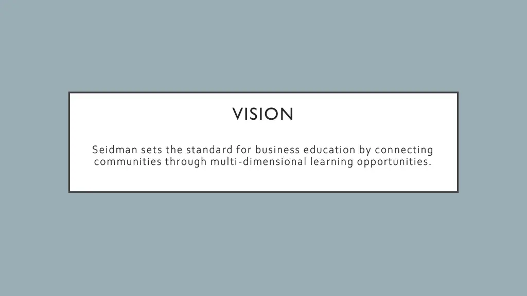 vision
