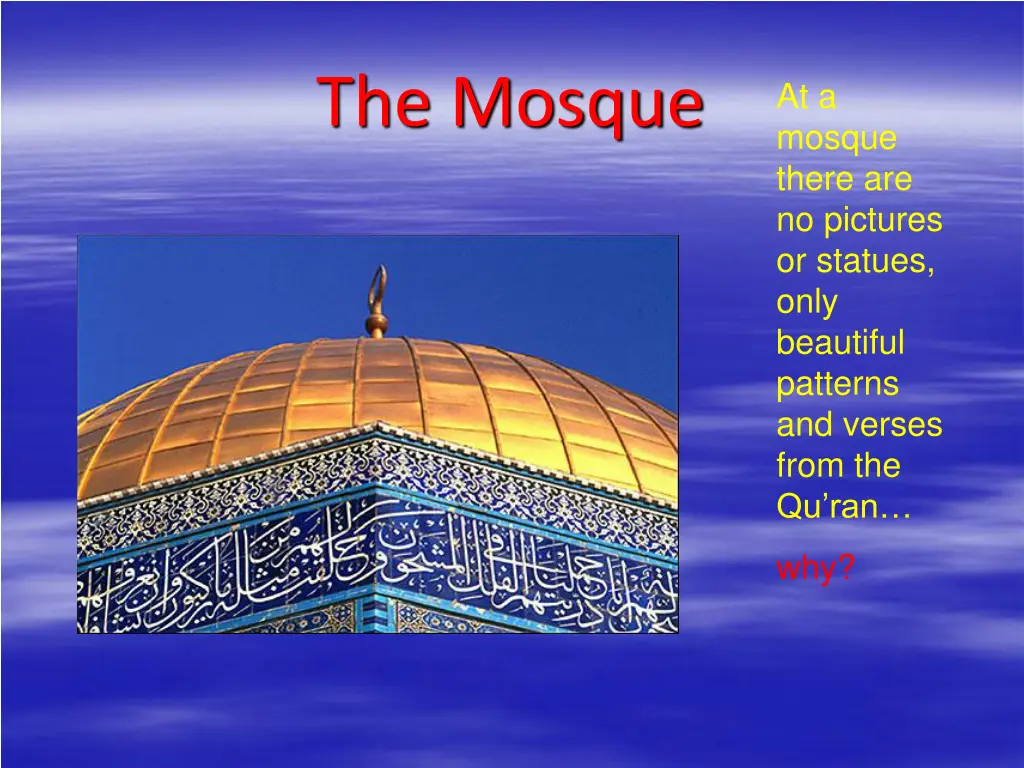 the mosque