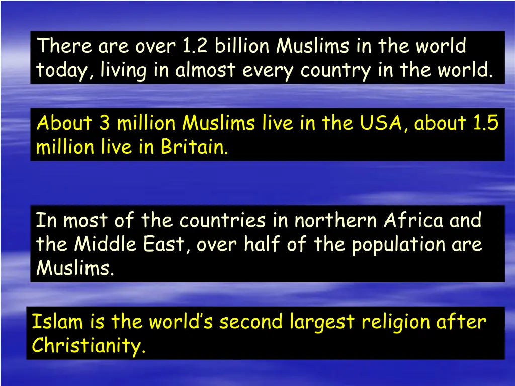 there are over 1 2 billion muslims in the world