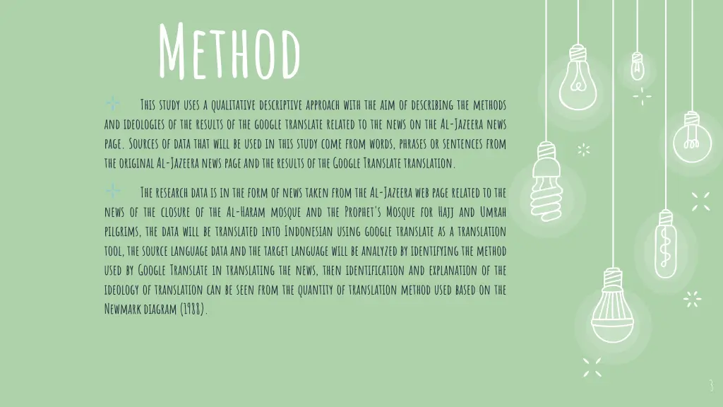 method this study uses a qualitative descriptive