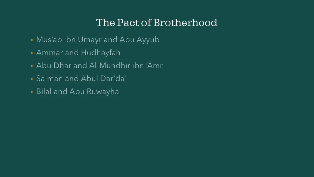 the pact of brotherhood 3