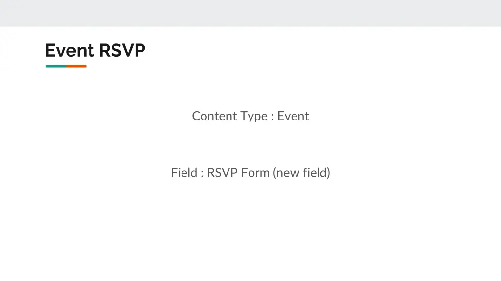 event rsvp