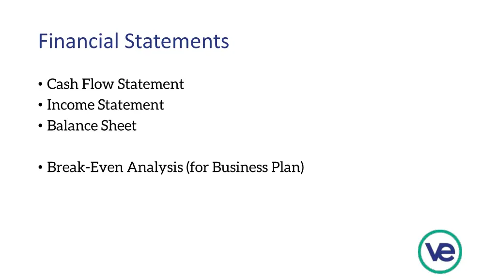 financial statements