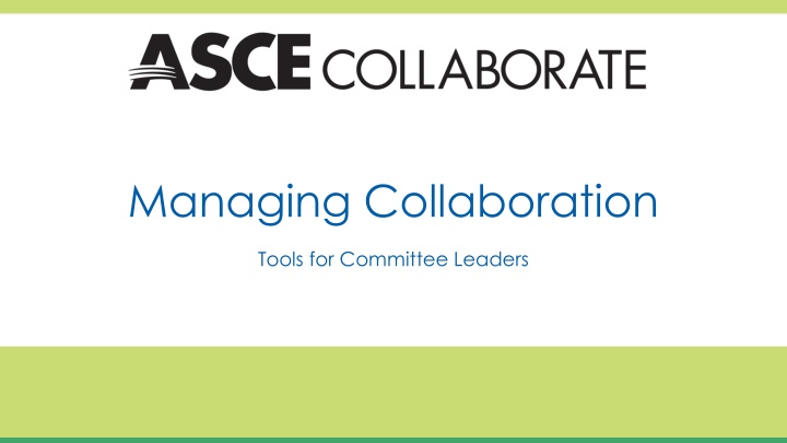 managing collaboration