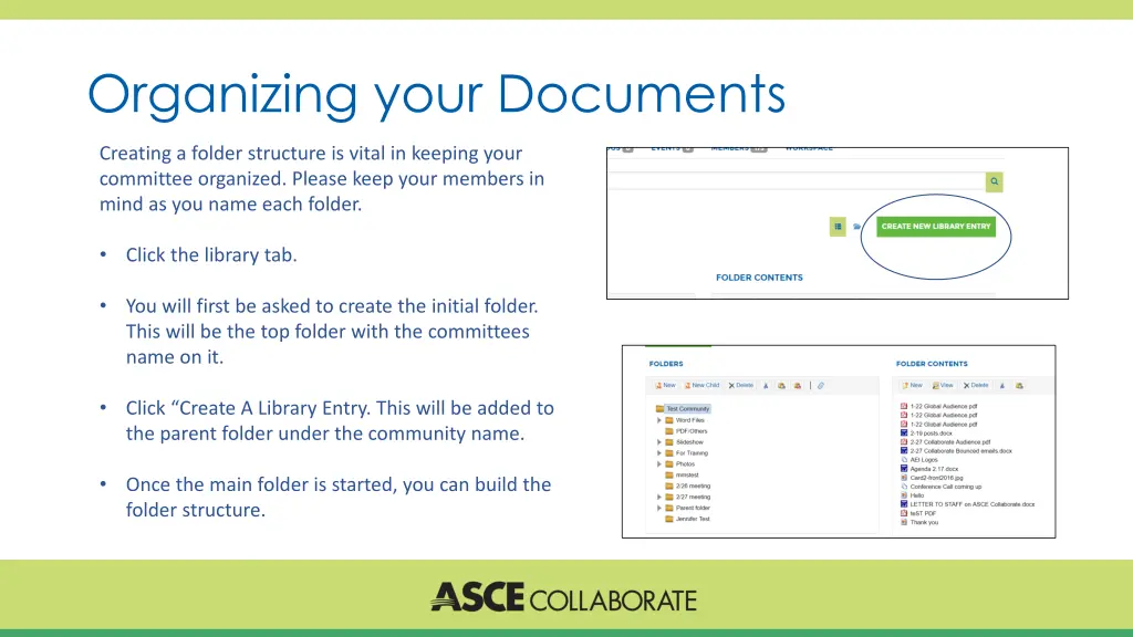 organizing your documents