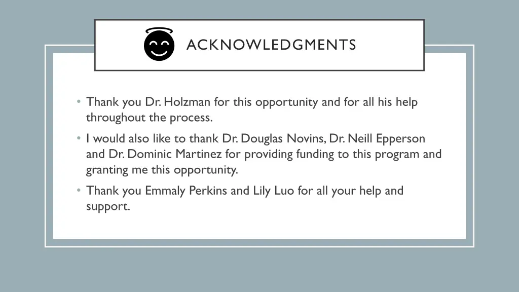 acknowledgments