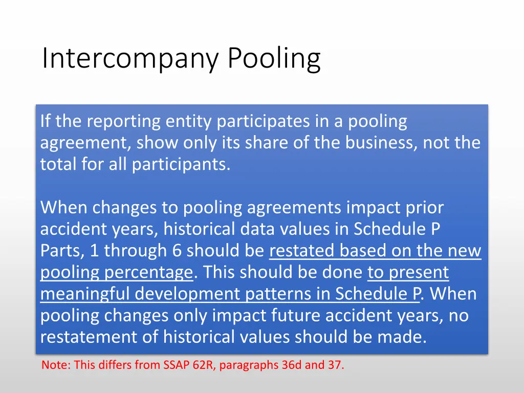 intercompany pooling
