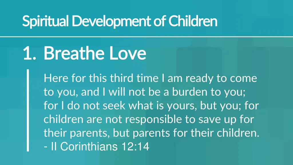 spiritual development of children spiritual