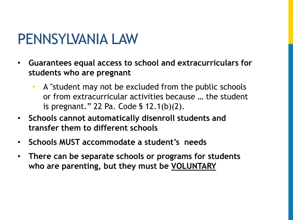 pennsylvania law