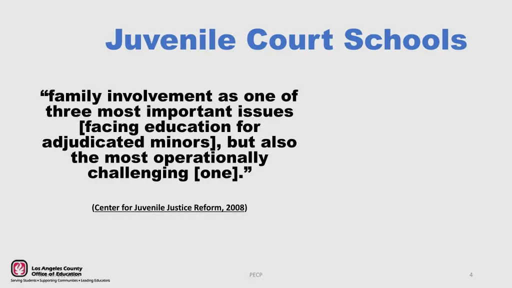 juvenile court schools
