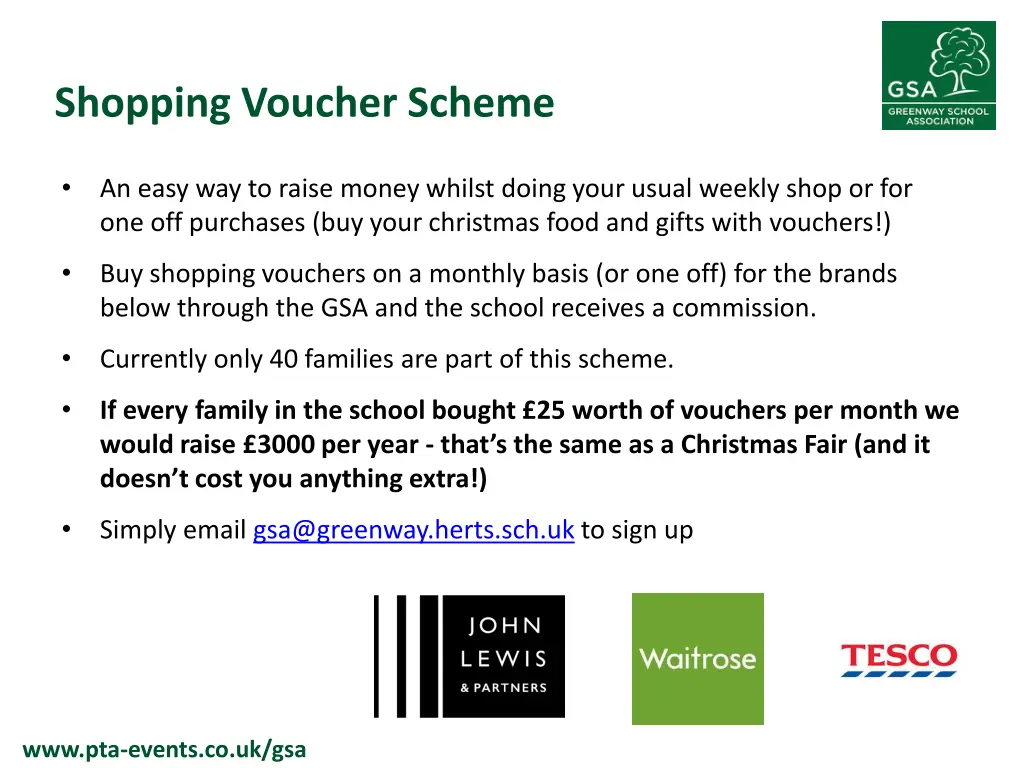 shopping voucher scheme