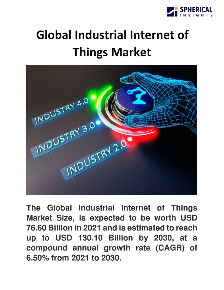 global industrial internet of things market