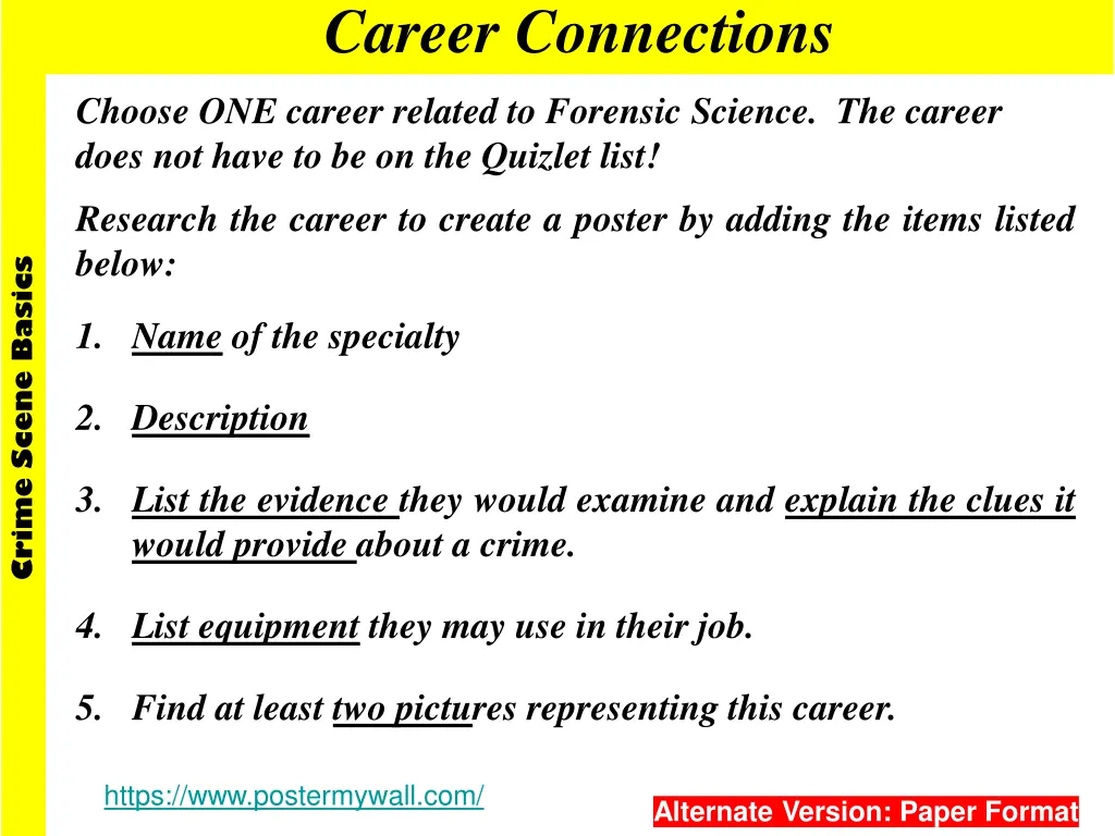 career connections 1