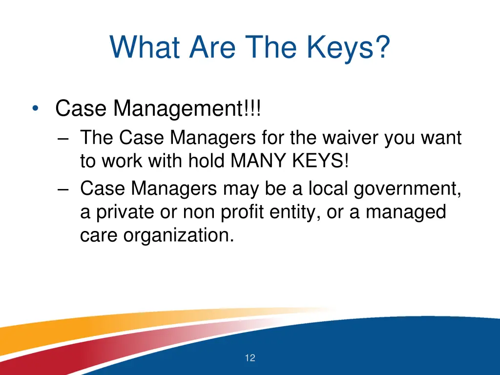 what are the keys