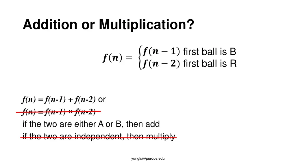 addition or multiplication 2