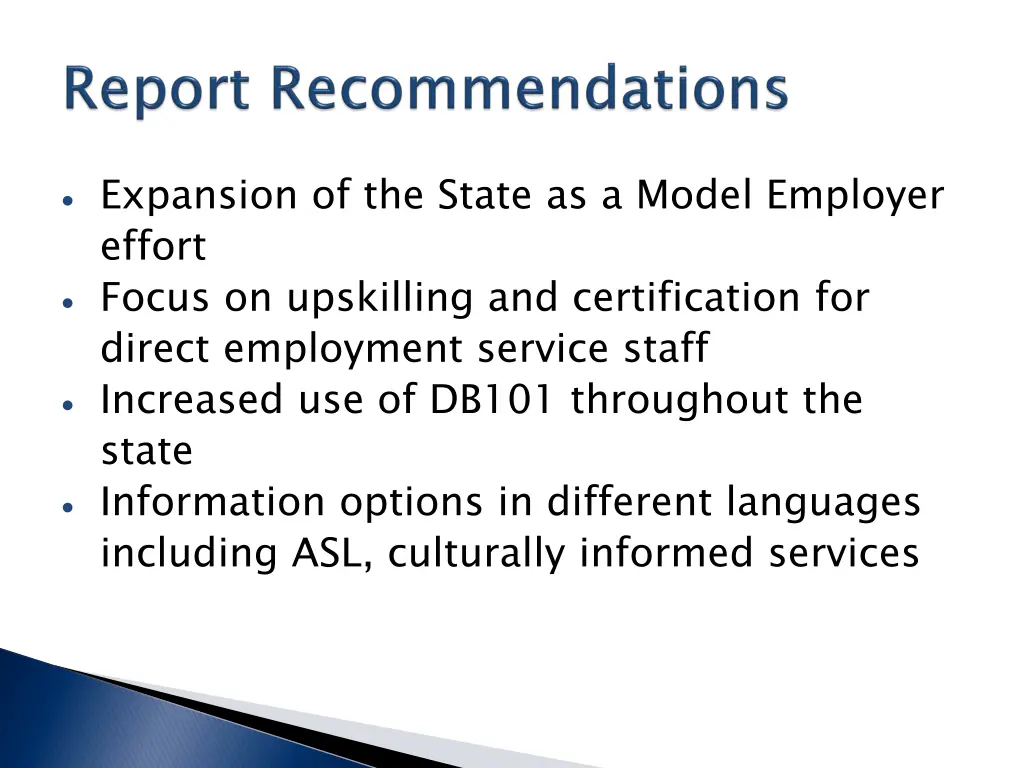 expansion of the state as a model employer effort