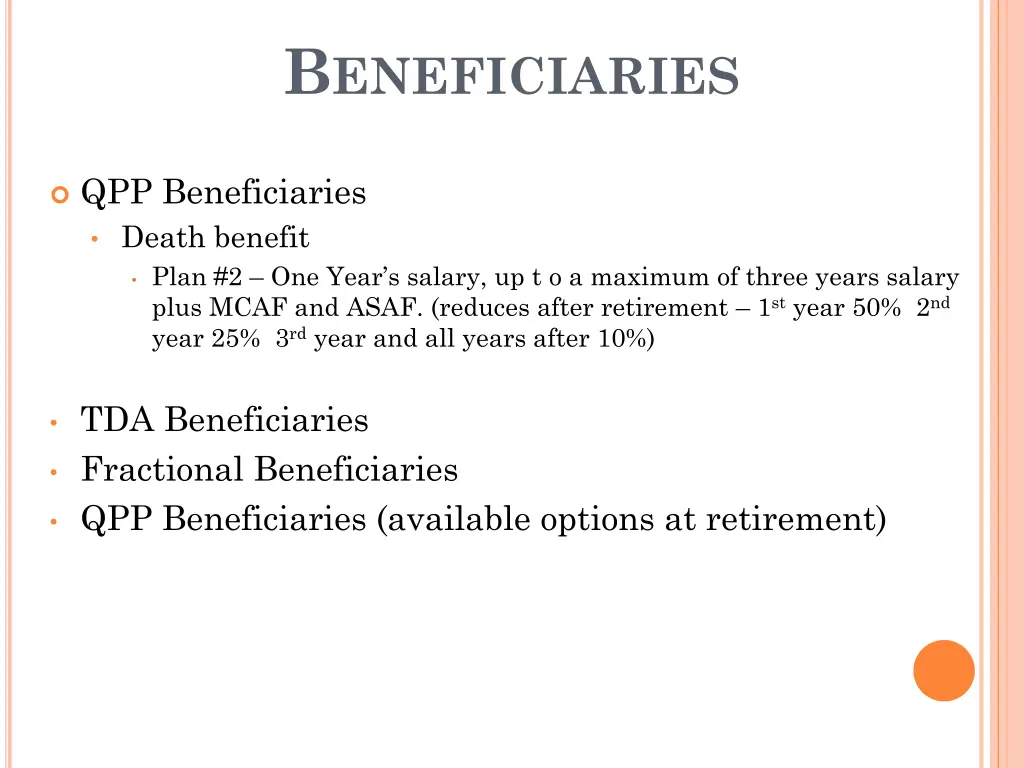 b eneficiaries