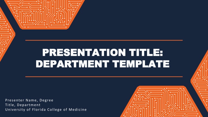 presentation title presentation title department