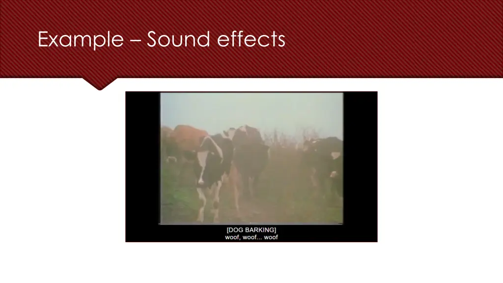 example sound effects