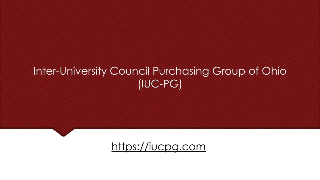 inter university council purchasing group of ohio