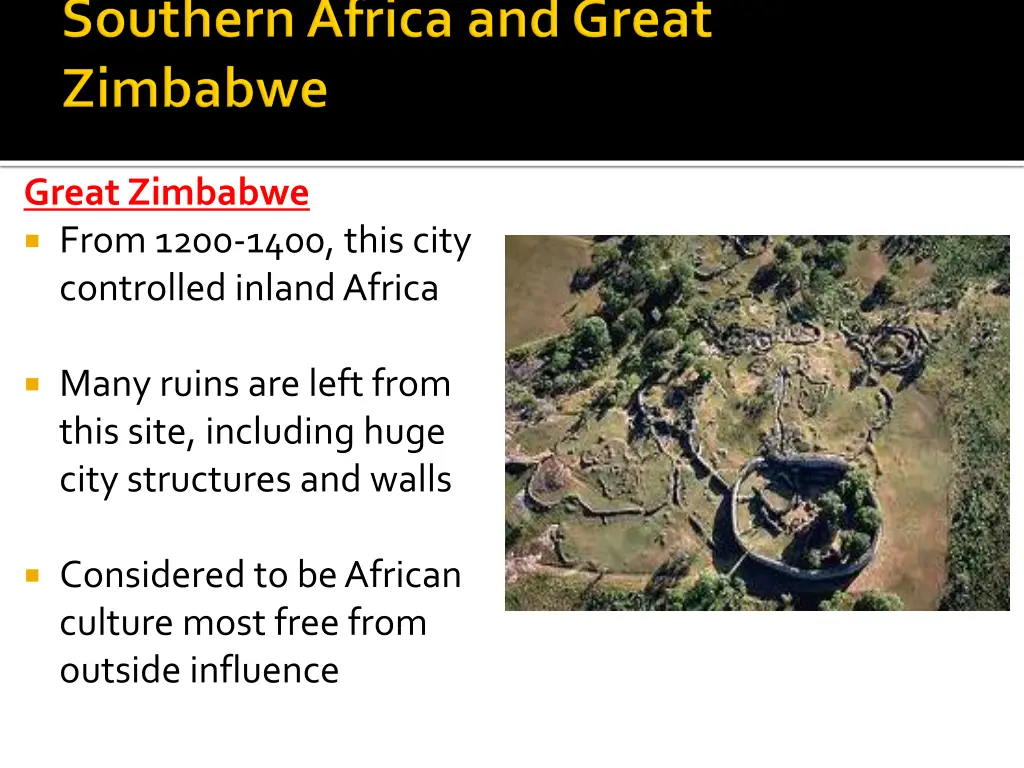 great zimbabwe from 1200 1400 this city