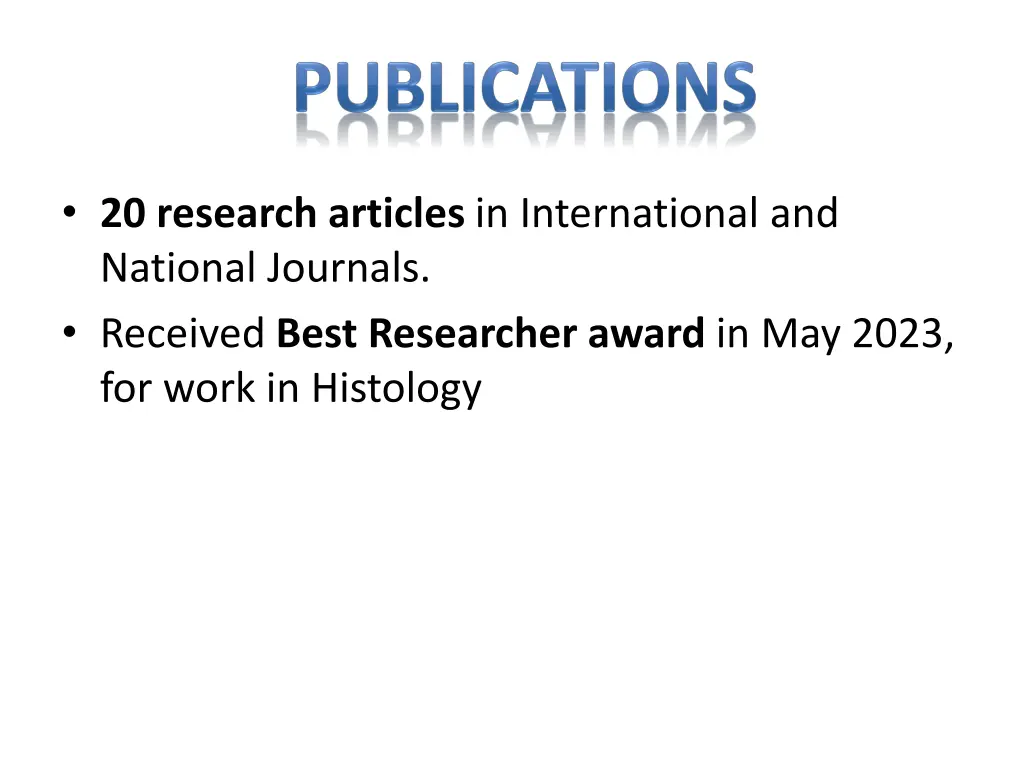 20 research articles in international