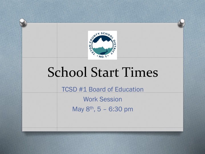 school start times