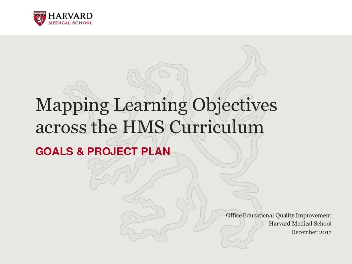 mapping learning objectives across