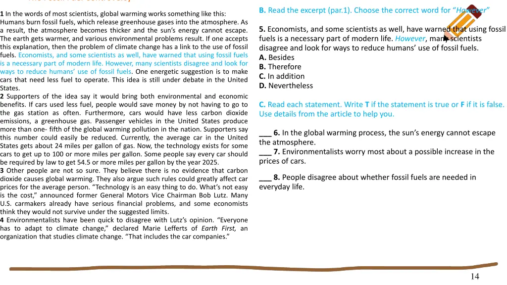 the fossil fuel controversy 1