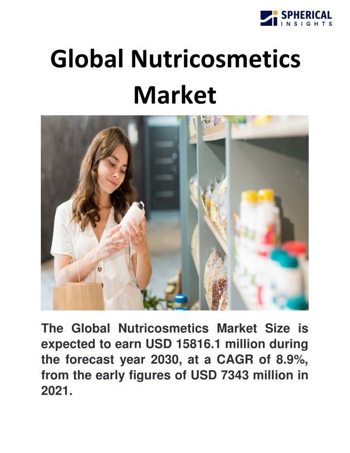 global nutricosmetics market