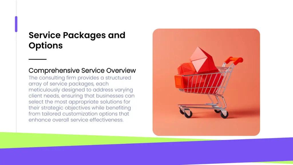 service packages and options