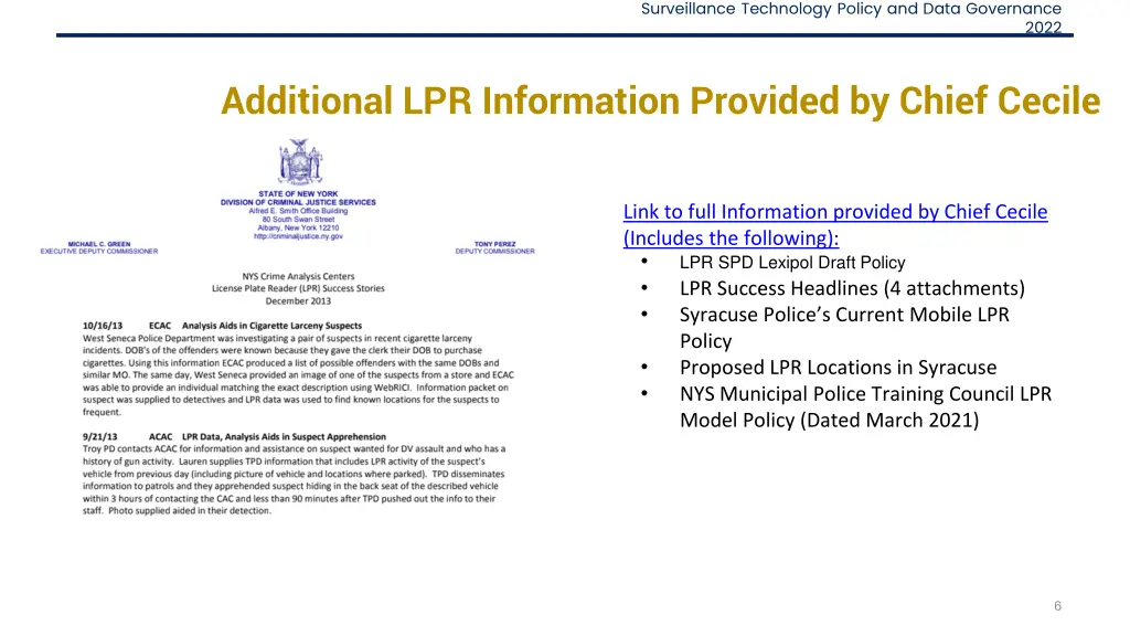 surveillance technology policy and data governance 4