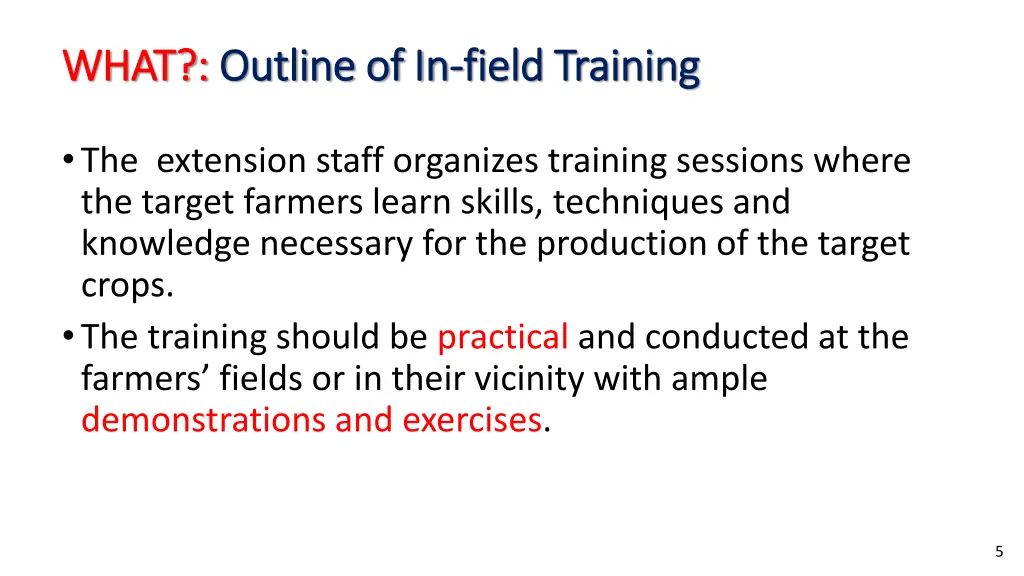 what what outline of in outline of in field