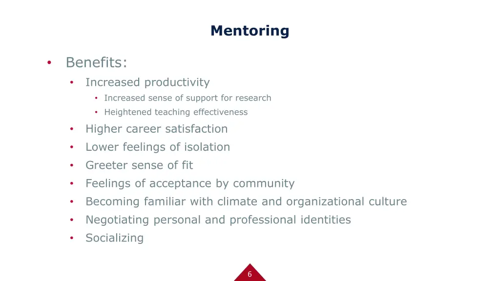 mentoring