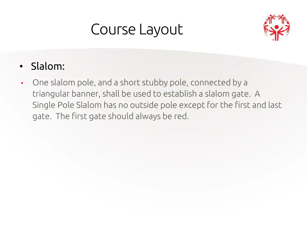 course layout