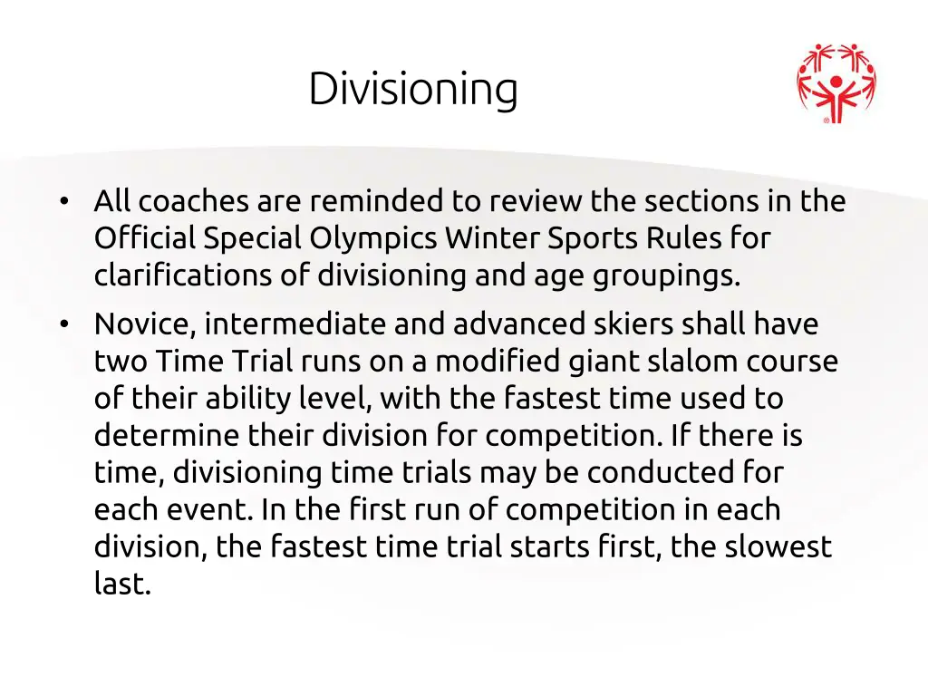 divisioning