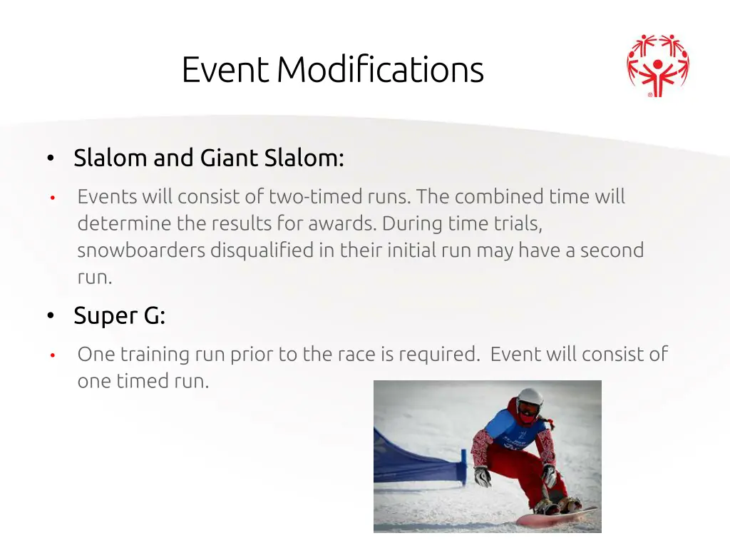 event modifications