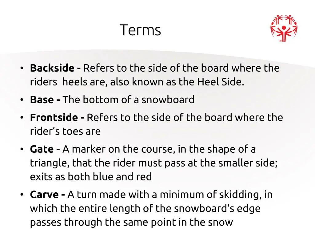 terms